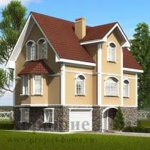 Строительство дома из газобетона 8.7x11.5 192.7 кв. м, в Москве