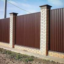 Заборы из металопрофиля под ключ Жодино Борисов Смолевичи, в г.Борисов