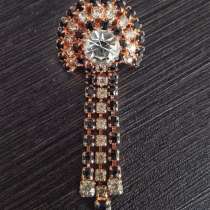 Брошь из чешского стекла винтаж, в Видном