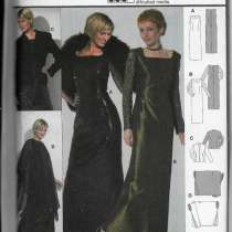 Выкройка Burda 8719 – вечернее платье и жакет, в Москве