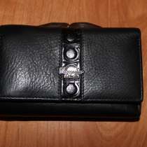 Кошелек Salvatore Ferragamo из нат. кожи, черный, в Кемерове