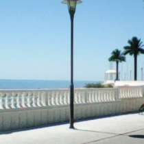 Запрещено курить, море, набережная из окна, в г.Актау