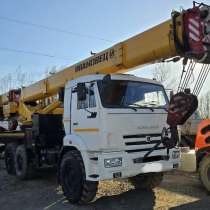 Продам автокран Ивановец, Камаз,6х6,25тн,2016г, в Тюмени