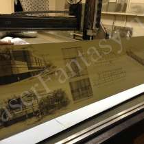 Изготовление выставочных стендов из металла с гравировкой пр, в Москве