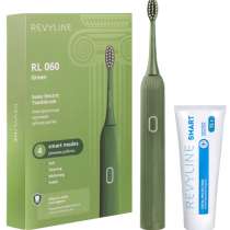 Звуковая зубная щетка Revyline RL060, оливковый корпус, + зу, в Екатеринбурге