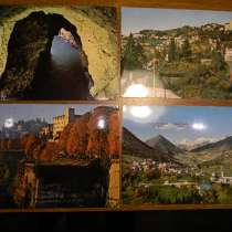 Открытка.Италия.Песчичи-Грот Ласточек, Бергамо,Санта Бригида, в г.Ереван