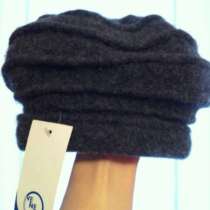 Берет новый Venera Италия шерсть размер 44 46 42 М серый, в Москве