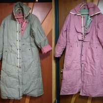 Пуховик 2х сторонний б/у, в Казани
