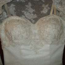 Платье свадебное с болеро,  44 размер, цвет айвори!, в Самаре