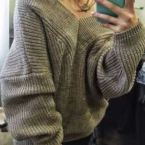 Женский шерстяной свитер оверсайз, в Краснодаре