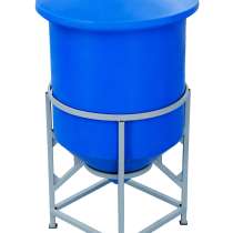 Пластиковый бак объемом 1000 литров. С конусным дном, в Омске