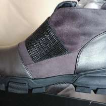 Ботинки спортивные, кожа натур, комби замша, Турция, 40 р-р, в Апрелевке