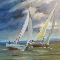 Картина "Конкуренты", в Санкт-Петербурге