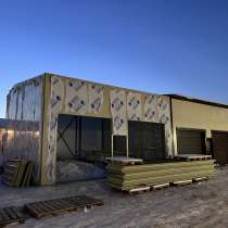 Гараж из сэндвич панелей под ключ, в Москве