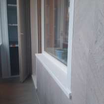 Обшивка б. стены и откосы, в г.Караганда