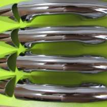 Накладки на ручки Hyundai Solaris хром, в Омске