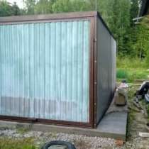 Тент укрытие гараж пенал, в Туле