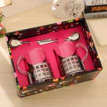 Набор с чашками и ложками, в Костроме