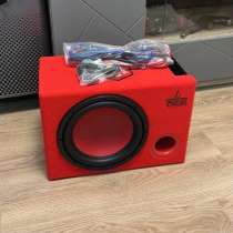 Сабвуфер в машину Урал красный, в Москве