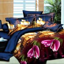 Двухспальный комплект белья 3D. т.0685312653, в г.Хуст