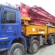 Автобетононасос JunJin JJ-B5217 на шасси Mercedes 4144, в Владивостоке