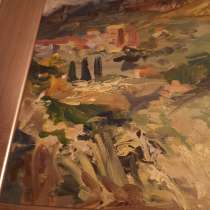 Картина, х/м, "цветнойдень", 50×50, в Москве