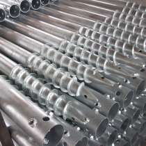 Многовитковые винтовые сваи (оцинкованные), в Москве