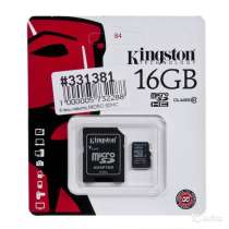 Микро SD карты 10 Класс 16 гб, в Новосибирске