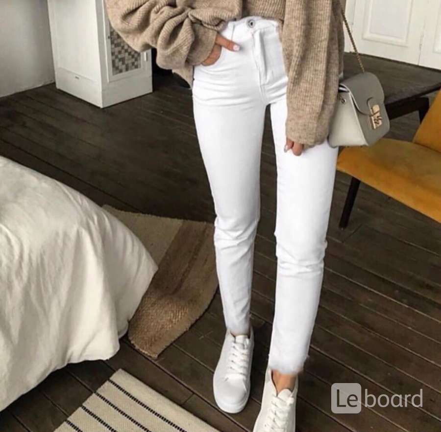 Белые джинсы женские Садовод